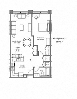 derivative of the second floor floor plan of the law building